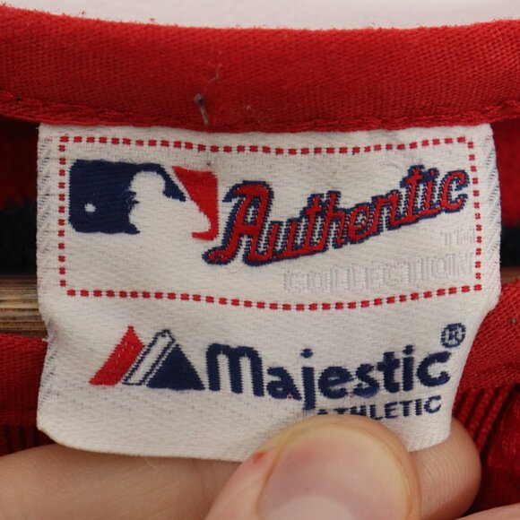 Majestic MLB Boston Red Sox Therma Base L/S Pullover Shirt Size L - Picture 8 of 8